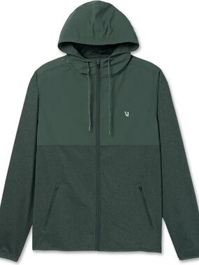 Vuori Sunday Element Men's Full-Zip Hooded Jacket